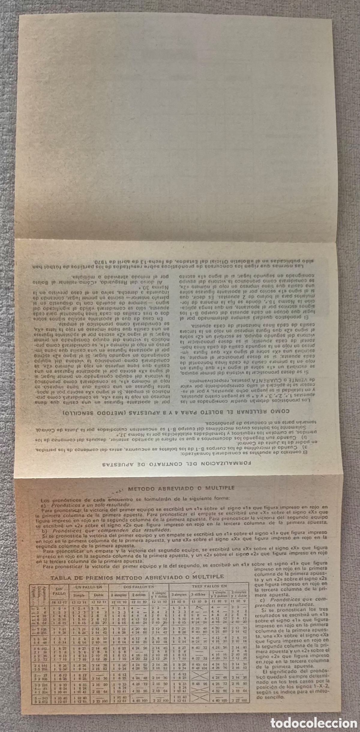 Coleccionismo deportivo: QUINIELA SIN USAR DE LA JORNADA 37 DEL 20-5-73 - Foto 3