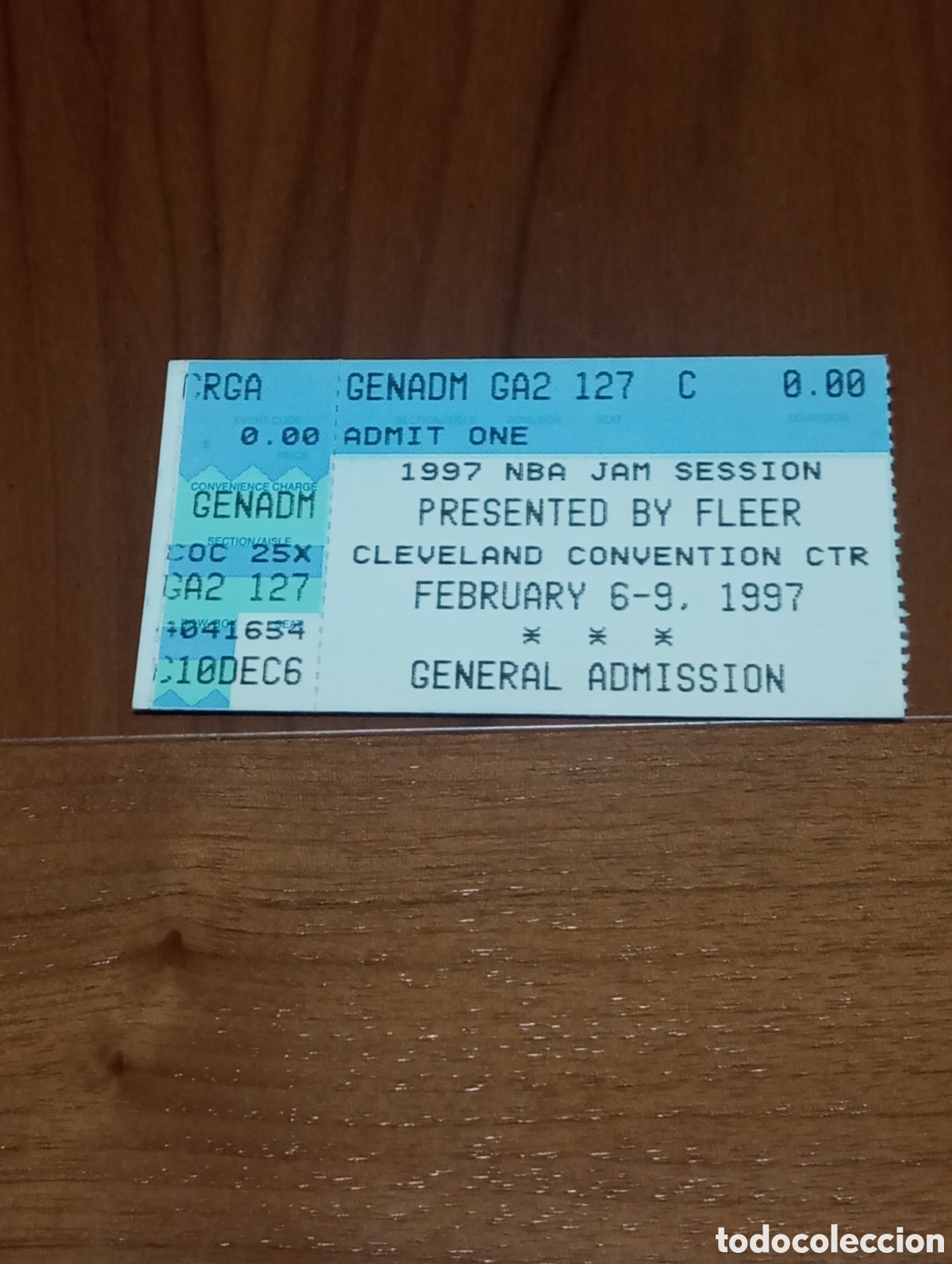 Coleccionismo deportivo: ENTRADA NBA ALL STAR 1997 CLEVELAND JAM SESSION