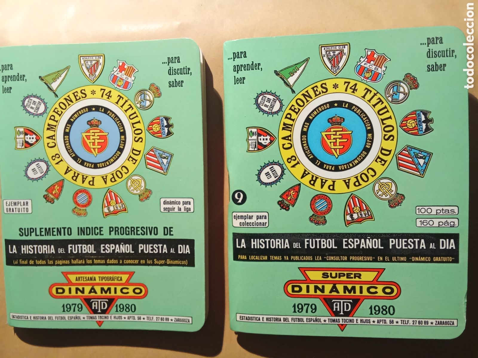 Coleccionismo deportivo: ANUARIO DINAMICO ,ediciones deportivas, 1979/1980 JMJ