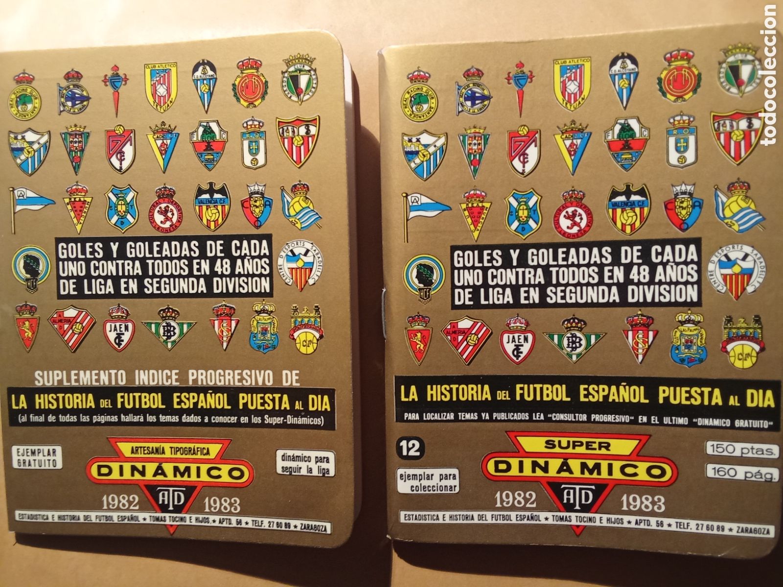 Coleccionismo deportivo: ANUARIO DINAMICO ,ediciones deportivas, 1982/1983 JMJ - Foto 1