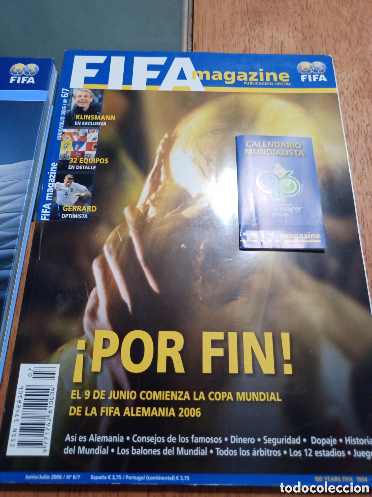 Coleccionismo deportivo: Fifa magazine 2006 e Informe de actividades 2006