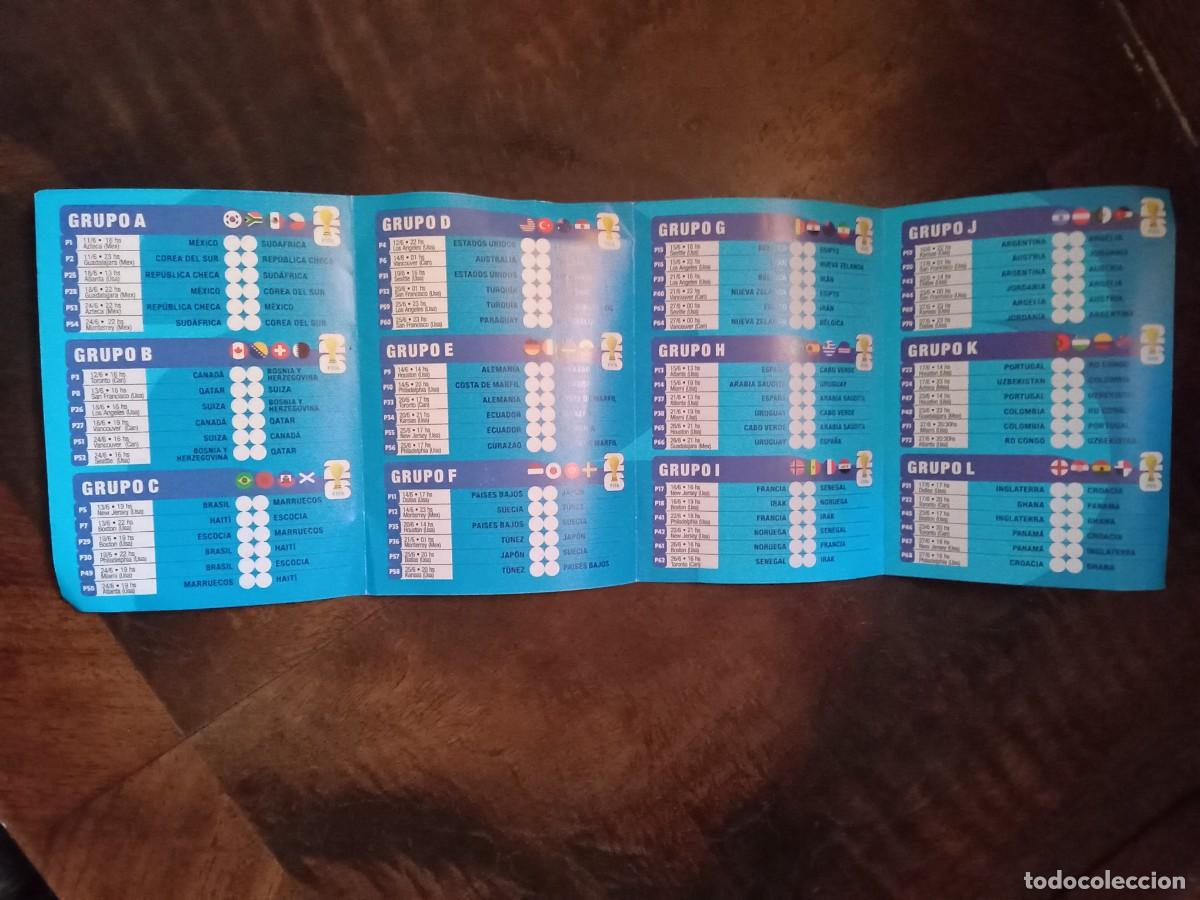 Coleccionismo deportivo: FIXTURE MUNDIAL 2026 - - Foto 2