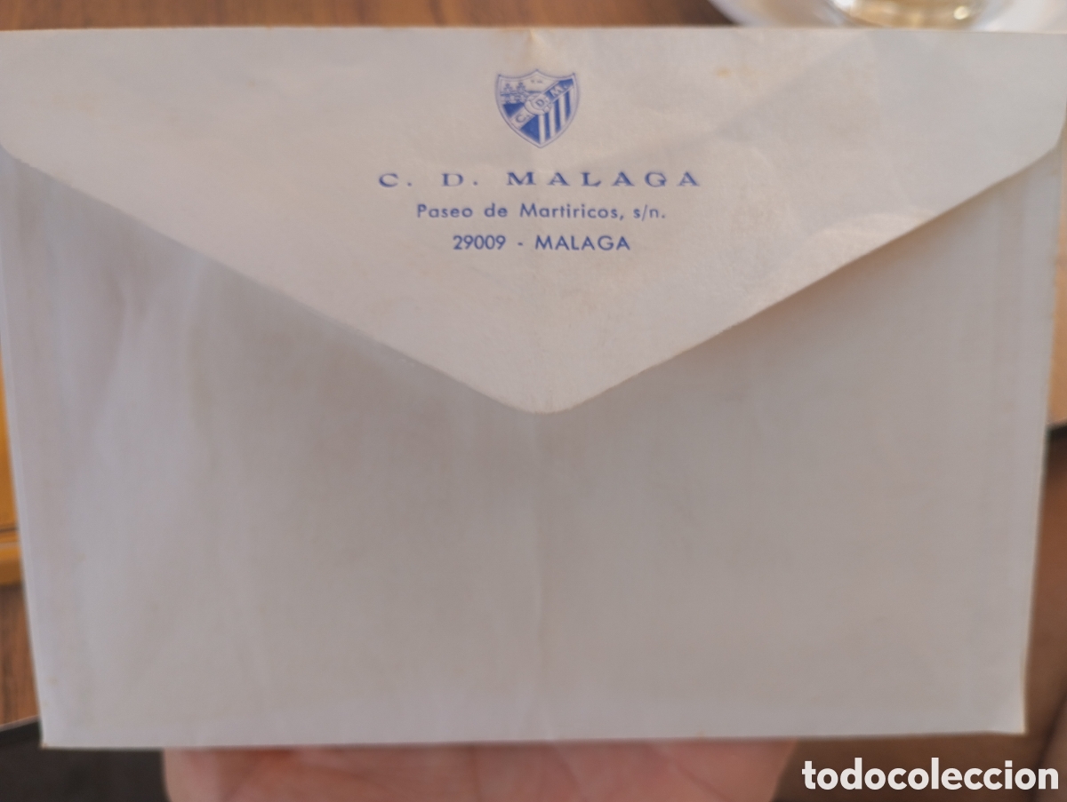 Coleccionismo deportivo: Sobre club deportivo Malaga