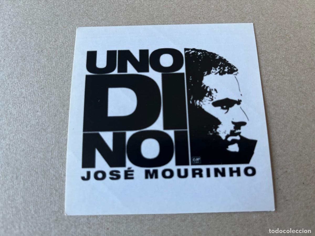 Coleccionismo deportivo: R3772 PEGATINA ADHESIVO US ULTRAS SUR REAL MADRID UNO DI NOI JOSE MOURINHO