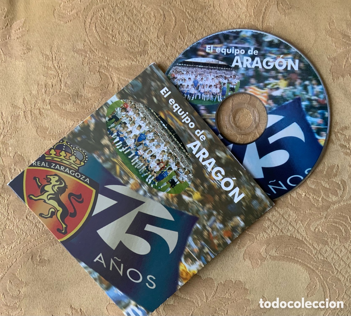 Coleccionismo deportivo: CD 75 A&Ntilde;OS DEL REAL ZARAGOZA CAMPA&Ntilde;A ABONADOS 2007-2008