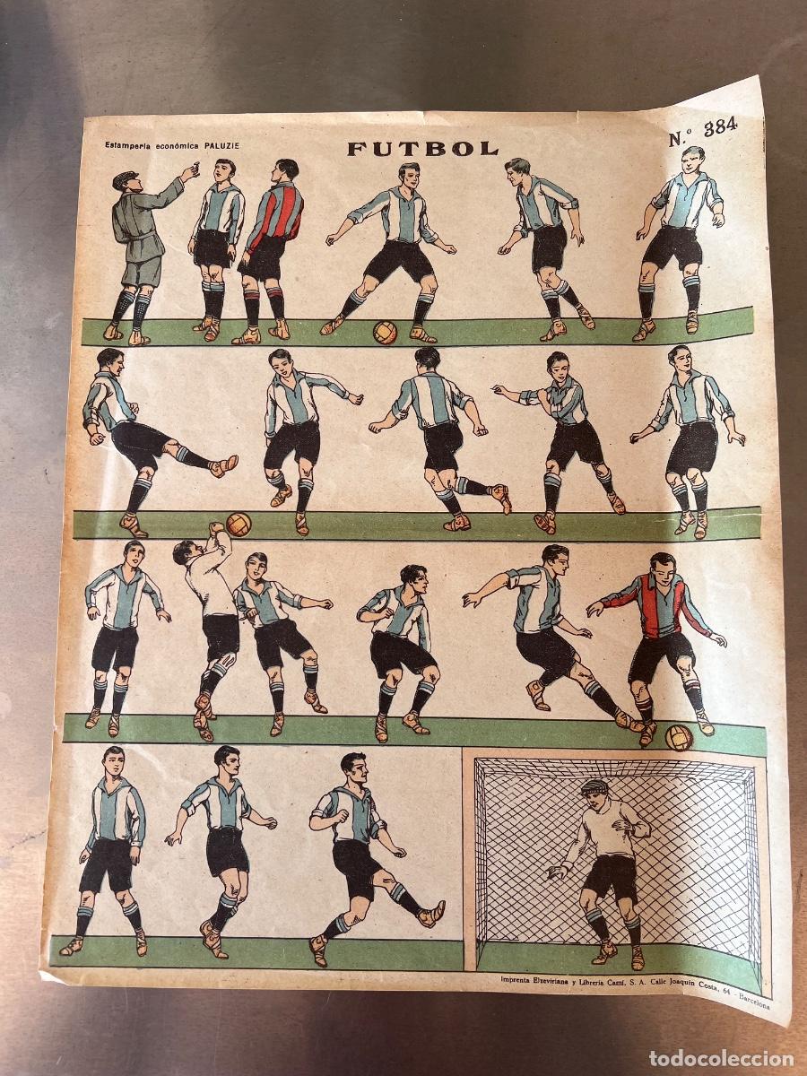 Coleccionismo deportivo: FUTBOL HOJA TIPO RECORTABLES PALUZIE A&Ntilde;OS 20