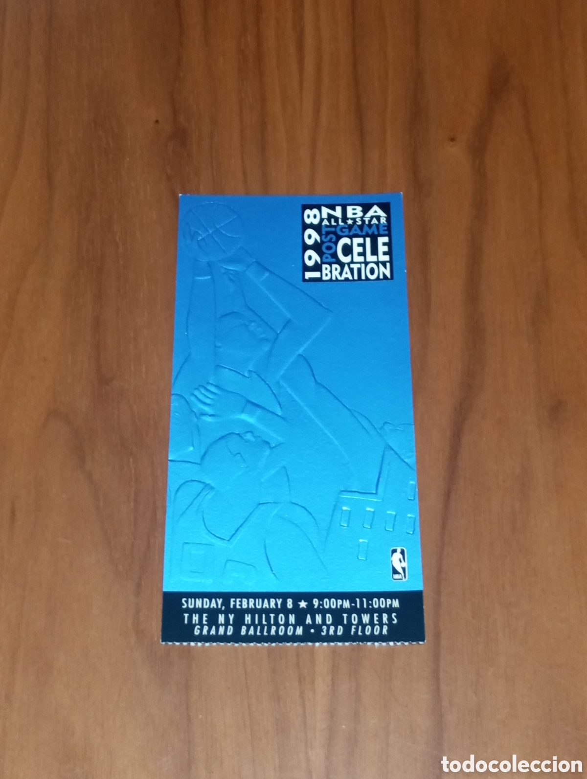 Coleccionismo deportivo: ENTRADA NBA ALL STAR POST-GAME CELEBRATION 1998 NEW YORK