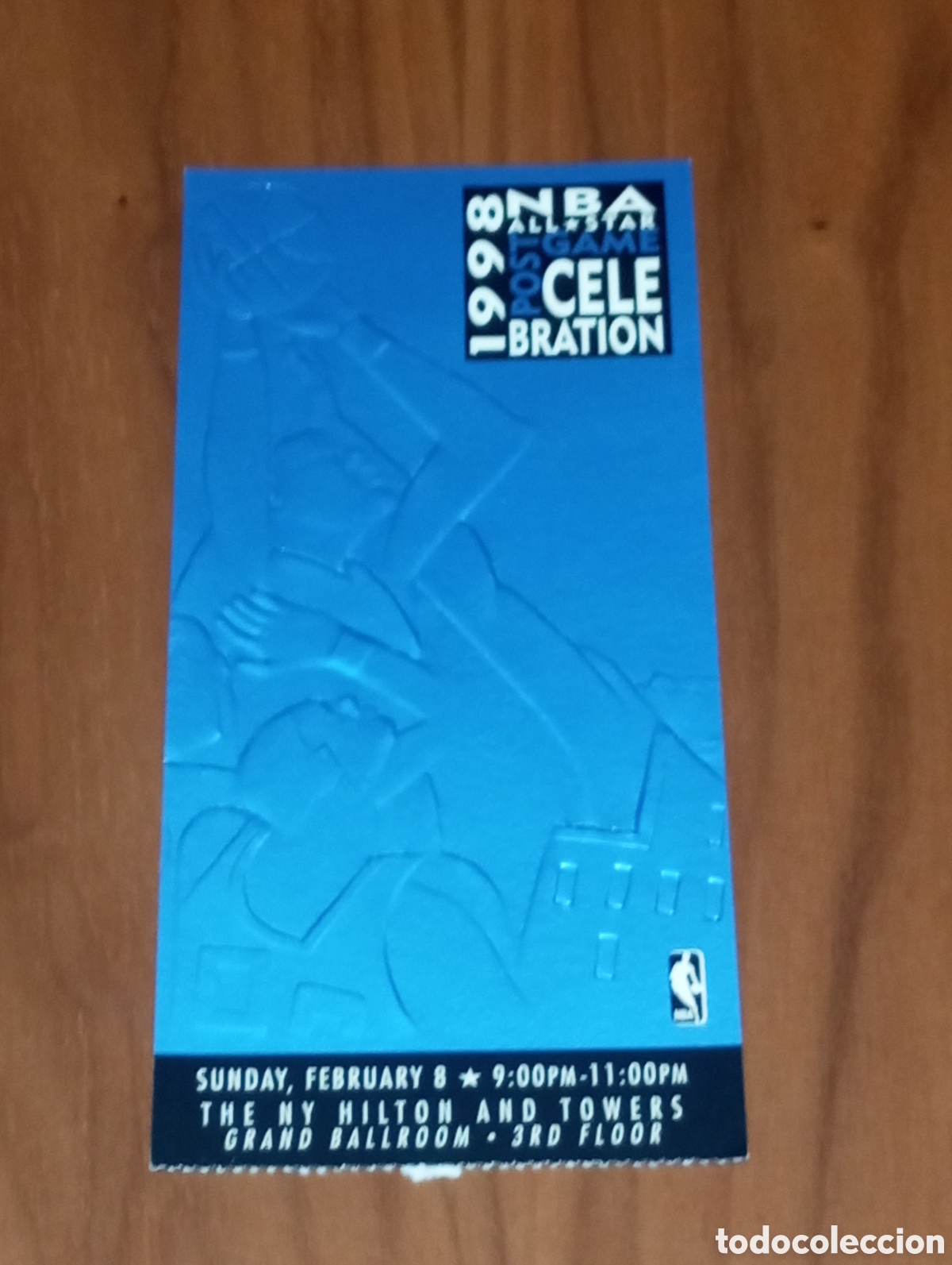 Coleccionismo deportivo: ENTRADA NBA ALL STAR POST-GAME CELEBRATION 1998 NEW YORK