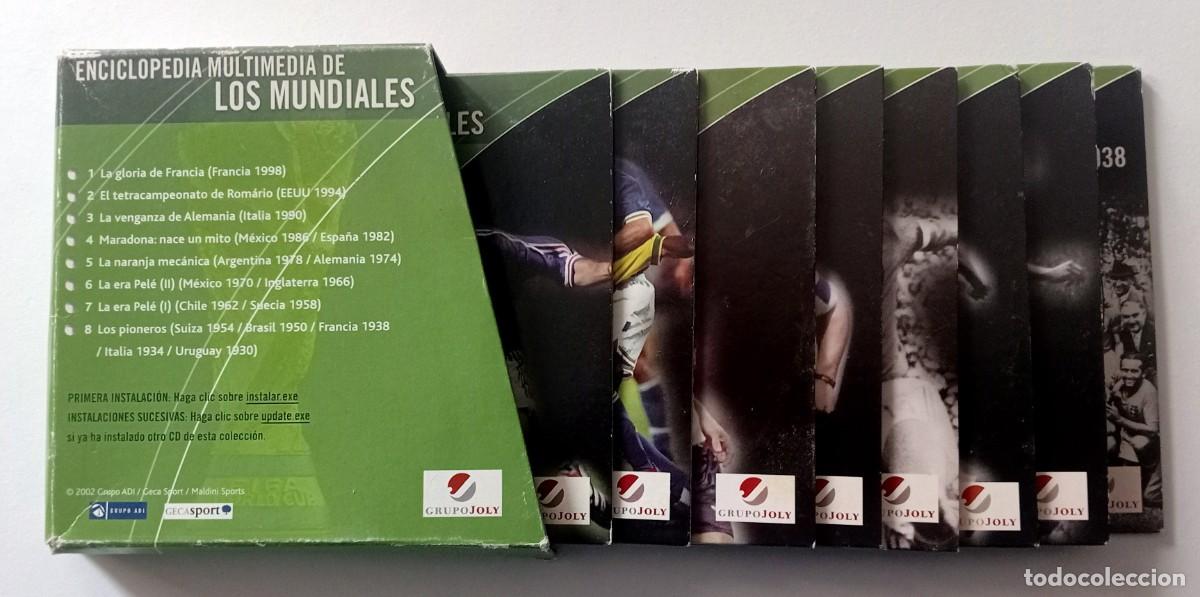 Coleccionismo deportivo: ENCICLOPEDIA DE LOS MUNDIALES DE FUTBOL (MARADONA-PEL&Eacute;-ZIDANE-RONALDO)