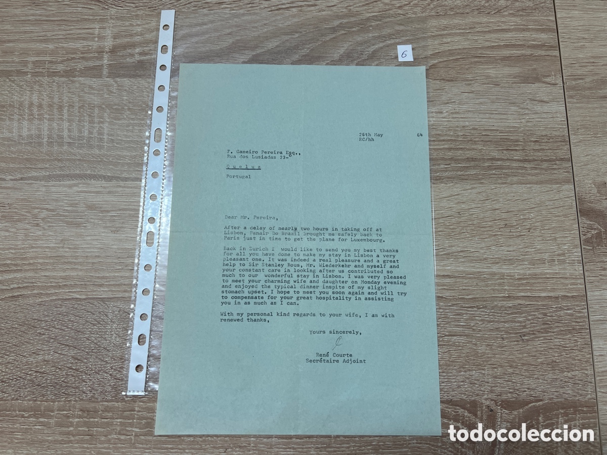 CARTA DOCUMENTO FIFA