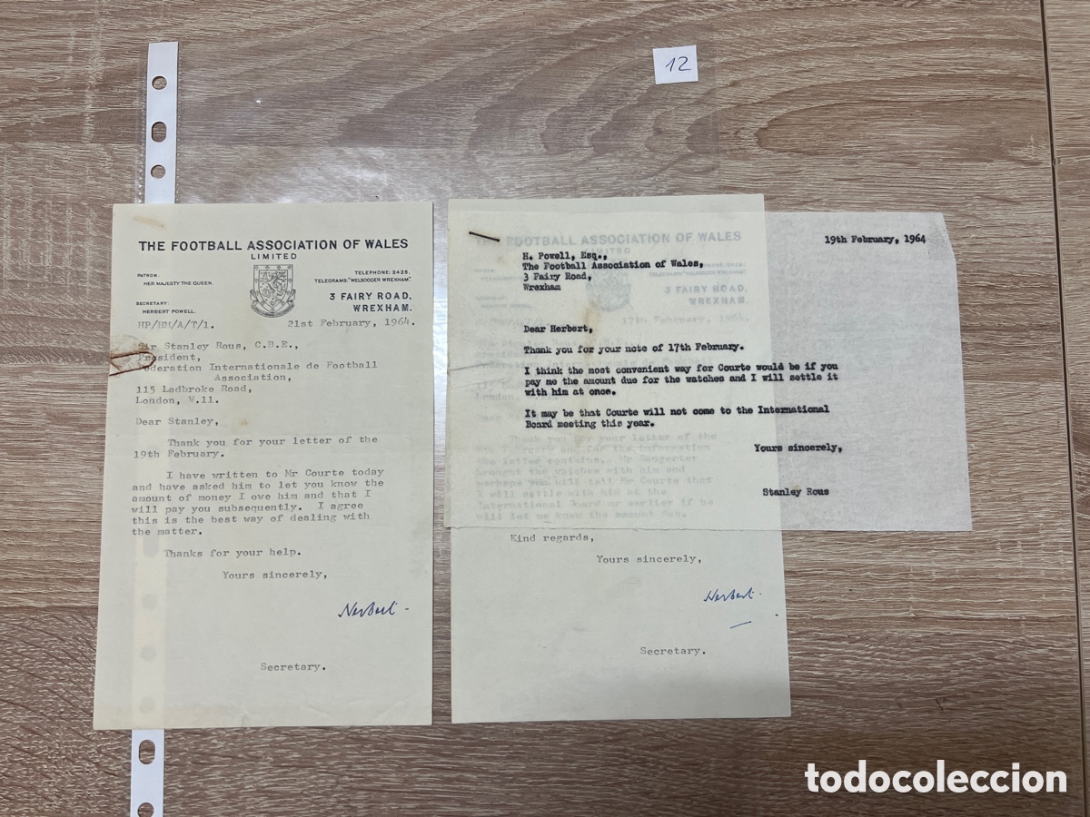 CARTA DOCUMENTO FIFA