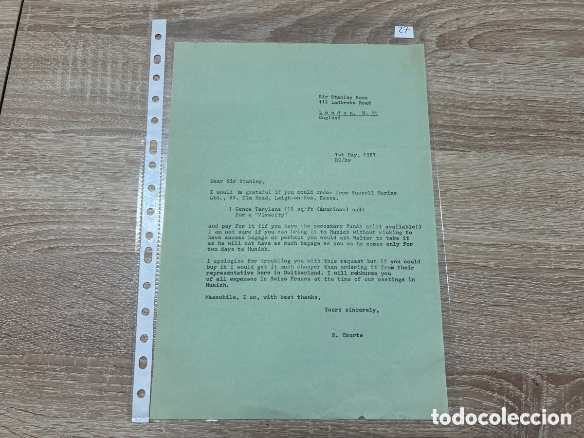 Coleccionismo deportivo: CARTA DOCUMENTO FIFA