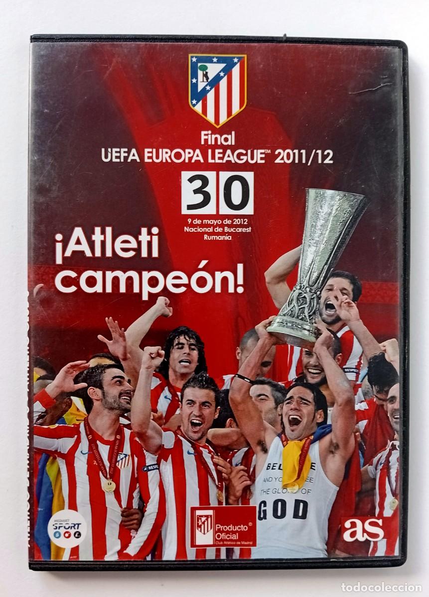 Coleccionismo deportivo: DVD FINAL UEFA EUROPA LEAGUE 2012 ATLETICO DE MADRID-ATHLETIC DE BILBAO
