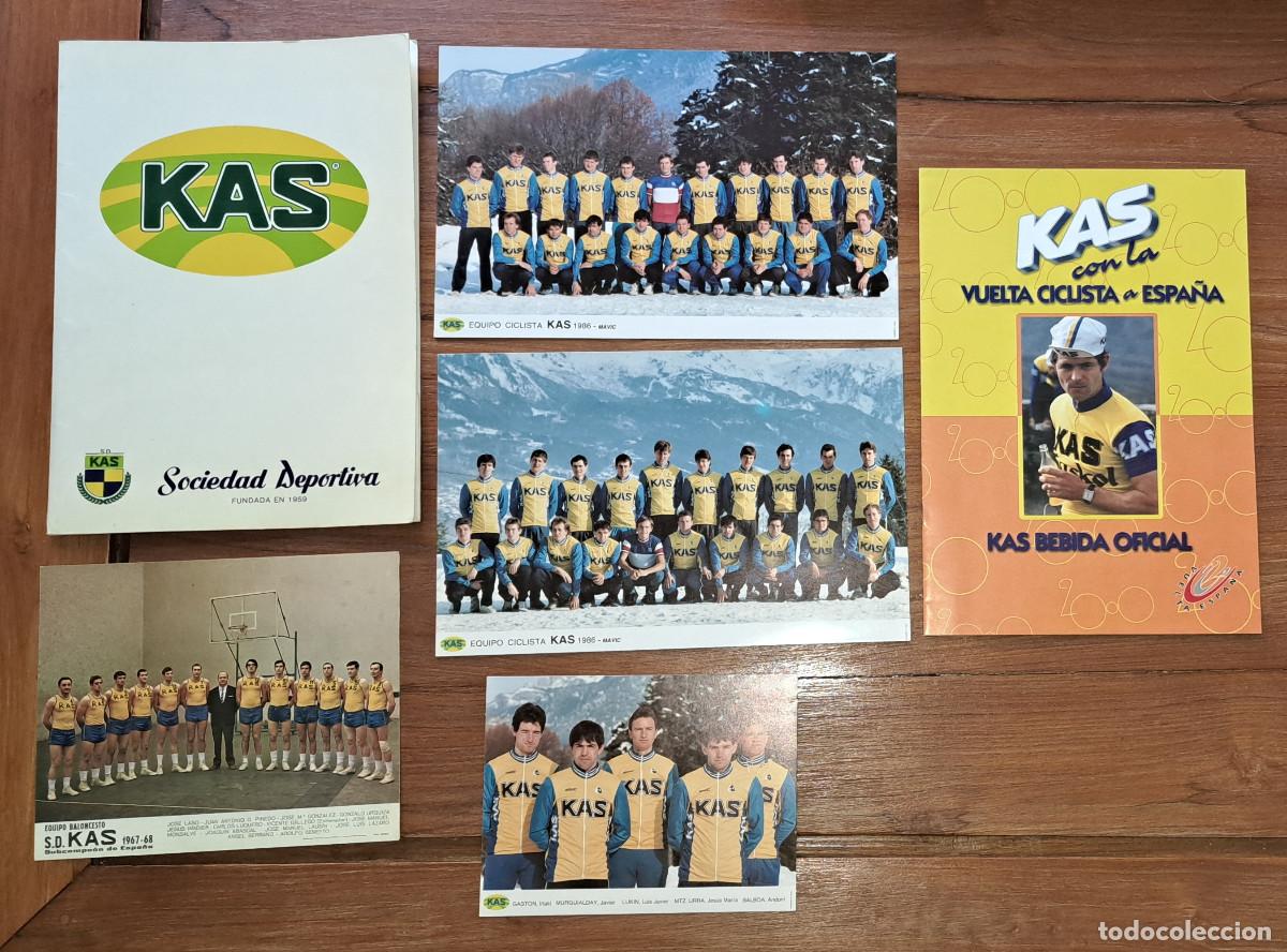 Coleccionismo deportivo: SOCIEDAD DEPORTIVA KAS - CARPETA DOSSIER - VUELTA CICLISTA A ESPA&Ntilde;A 2000