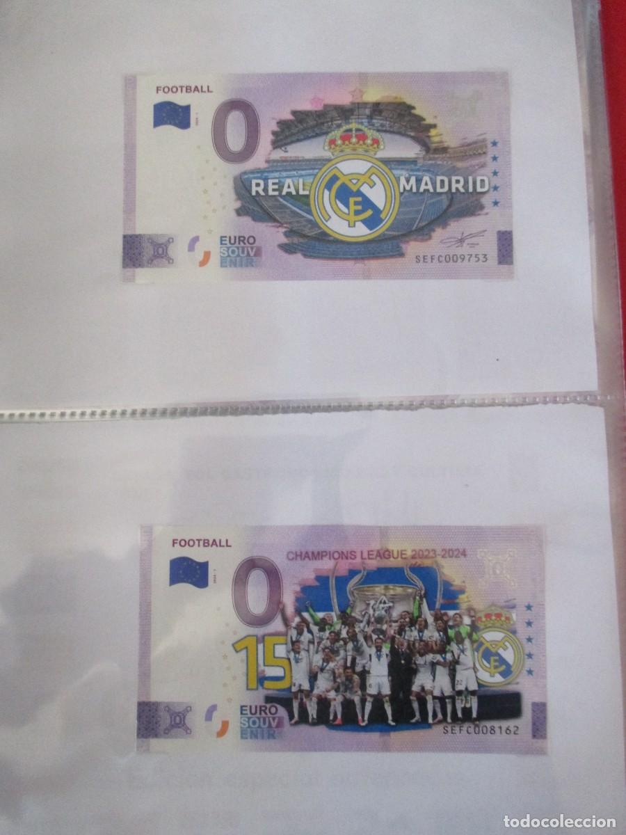 Coleccionismo deportivo: PAREJA DE BILLETES 0 EUROS-REAL MADRID 2024 A COLOR