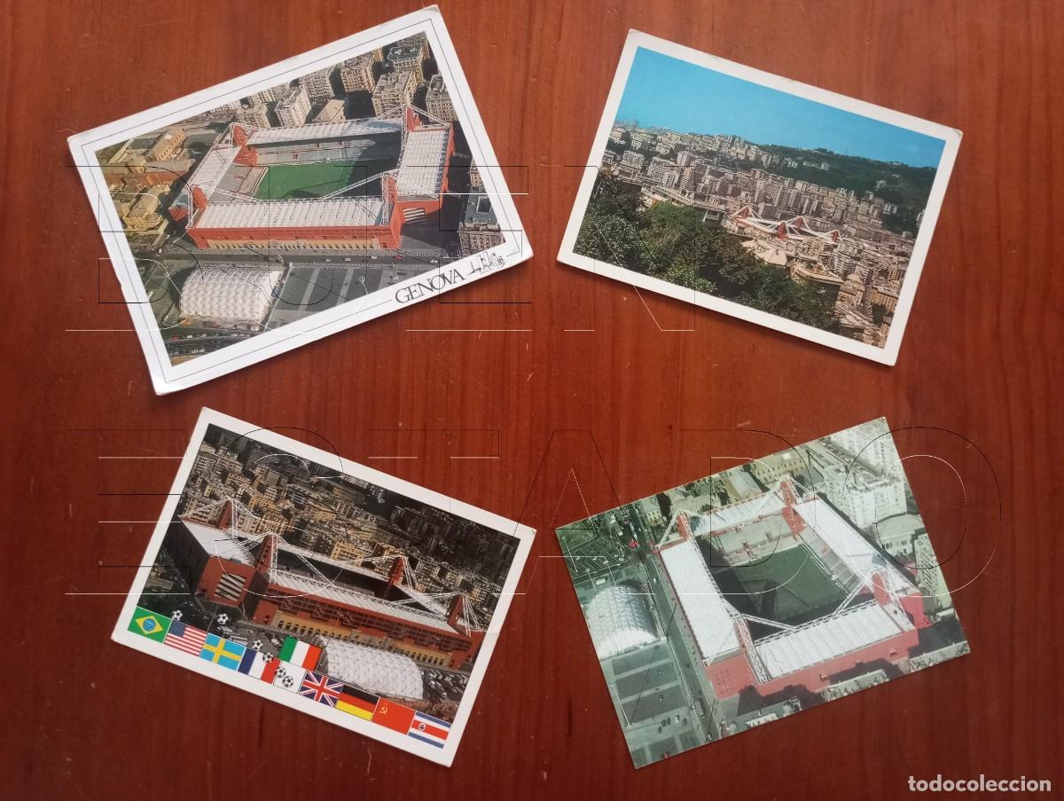 Coleccionismo deportivo: GENOVA GENOA ESTADIO FUTBOL CALCIO LUIGI FERRARIS COLECCION 4 POSTALES NC J9