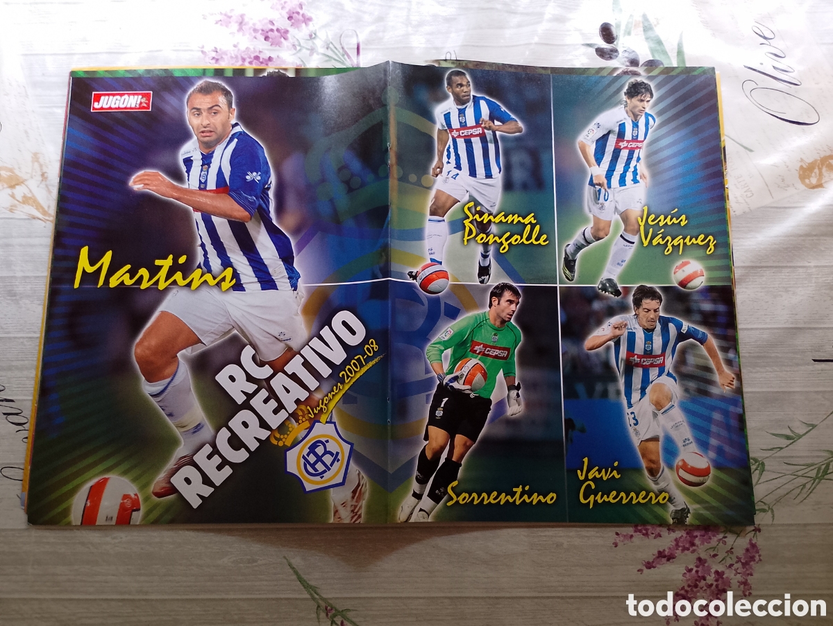 Coleccionismo deportivo: P&oacute;sters RC Recreativo + Sevilla FC. Temporada 2007-2008