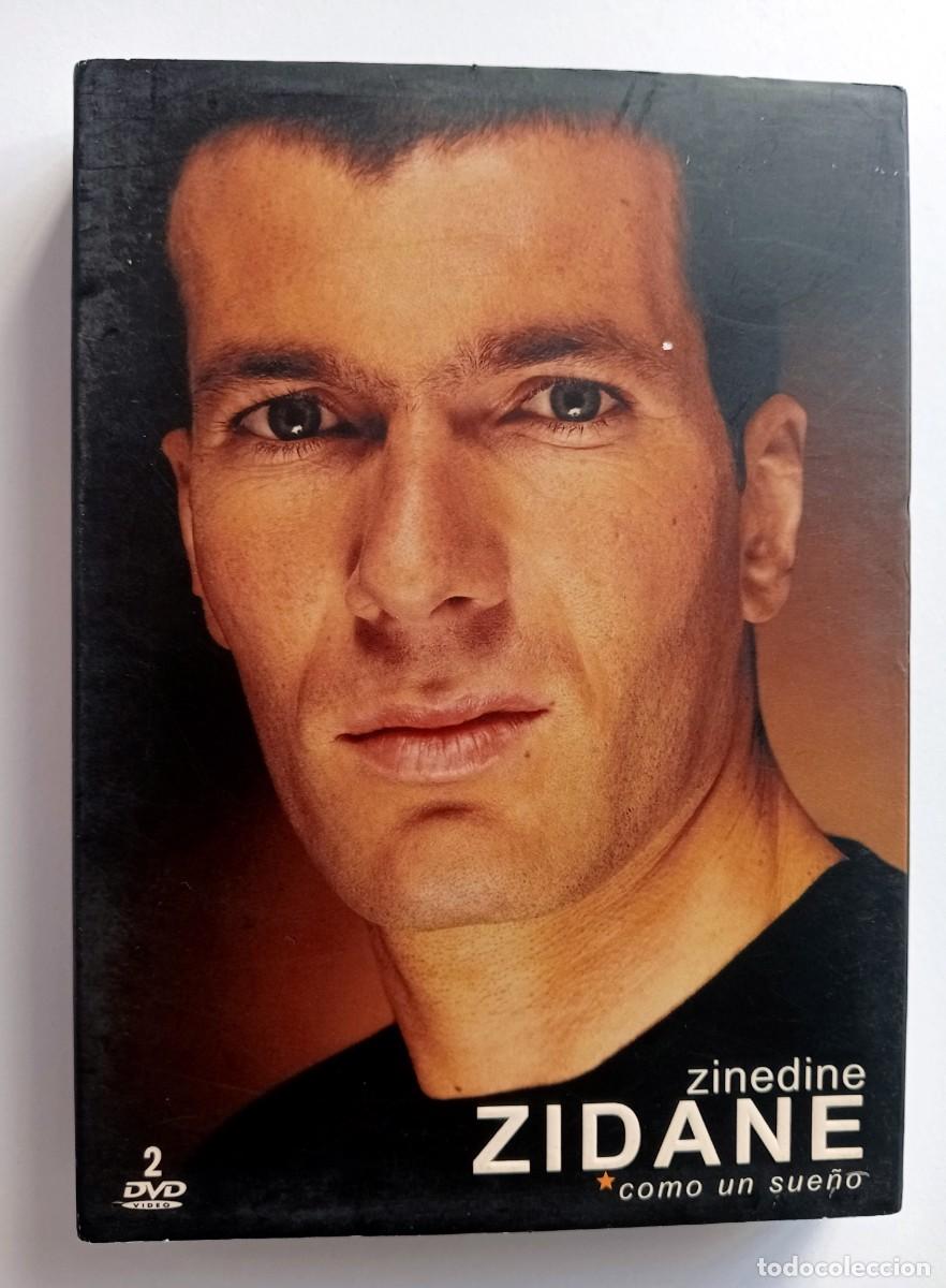 Coleccionismo deportivo: DOBLE DVD FUTBOL ZINEDINE ZIDANE - COMO UN SUE&Ntilde;O (REAL MADRID, JUVENTUS, FRANCIA)