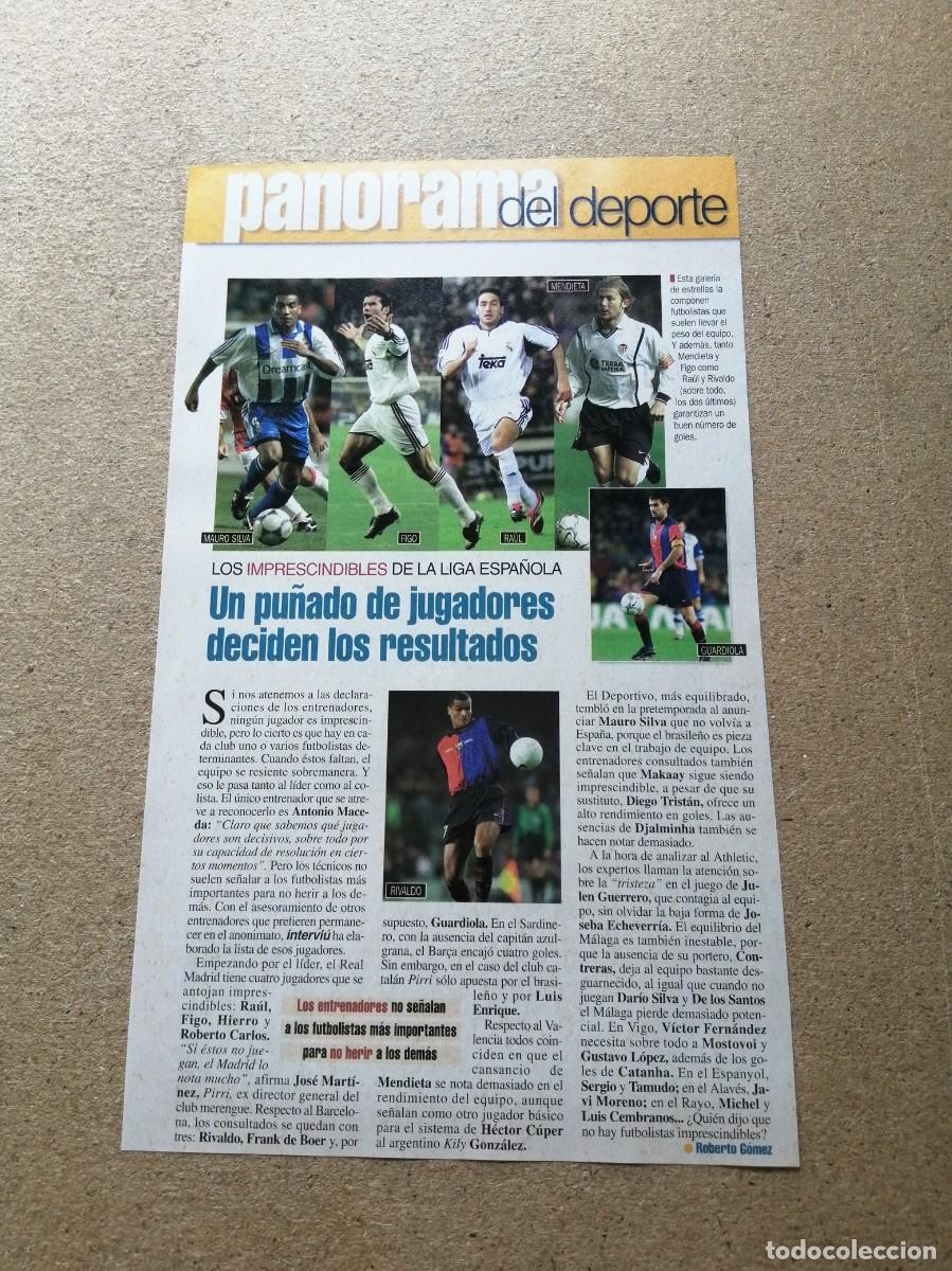 Coleccionismo deportivo: ARTICULO DEPORTIVO. FUTBOL, UN PU&Ntilde;ADO DE JUGADORES DECIDEN LOS RESULTADOS