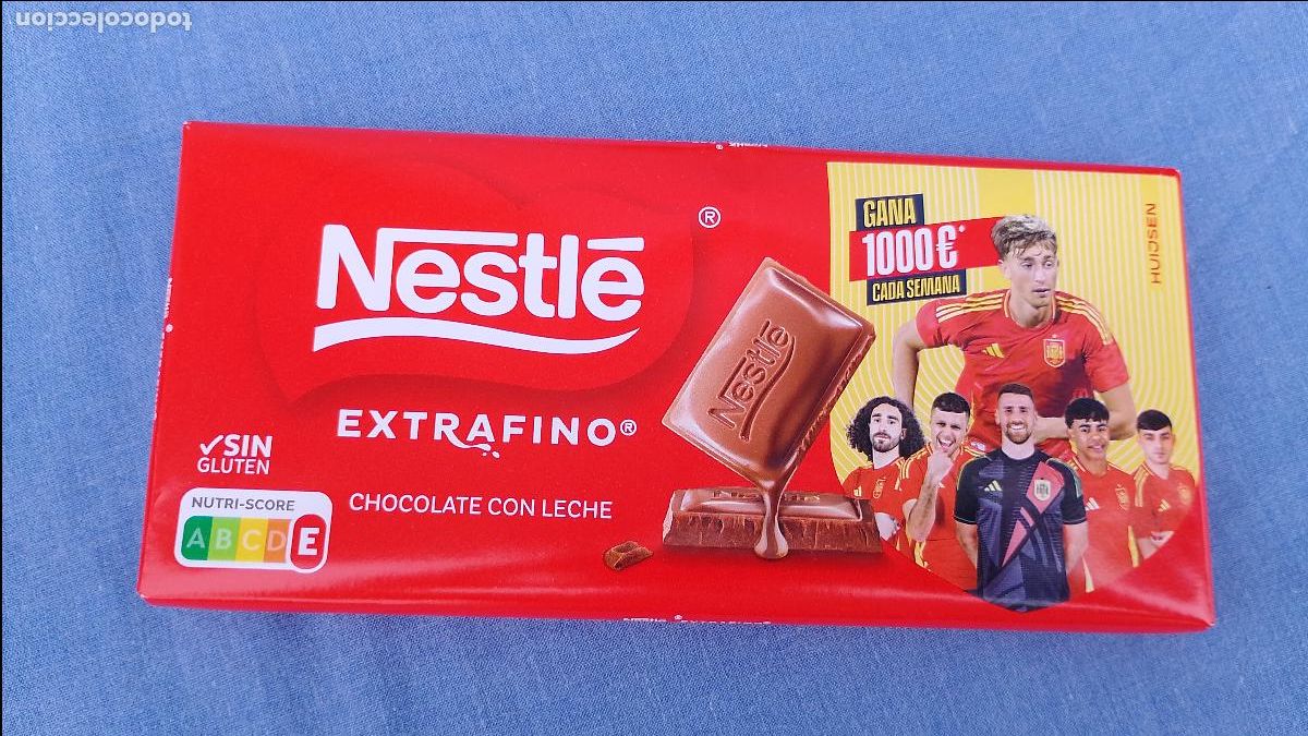 Coleccionismo deportivo: Envoltorio chocolate Nestle coleccionable mundial de f&uacute;tbol 2026 jugador Huijsen