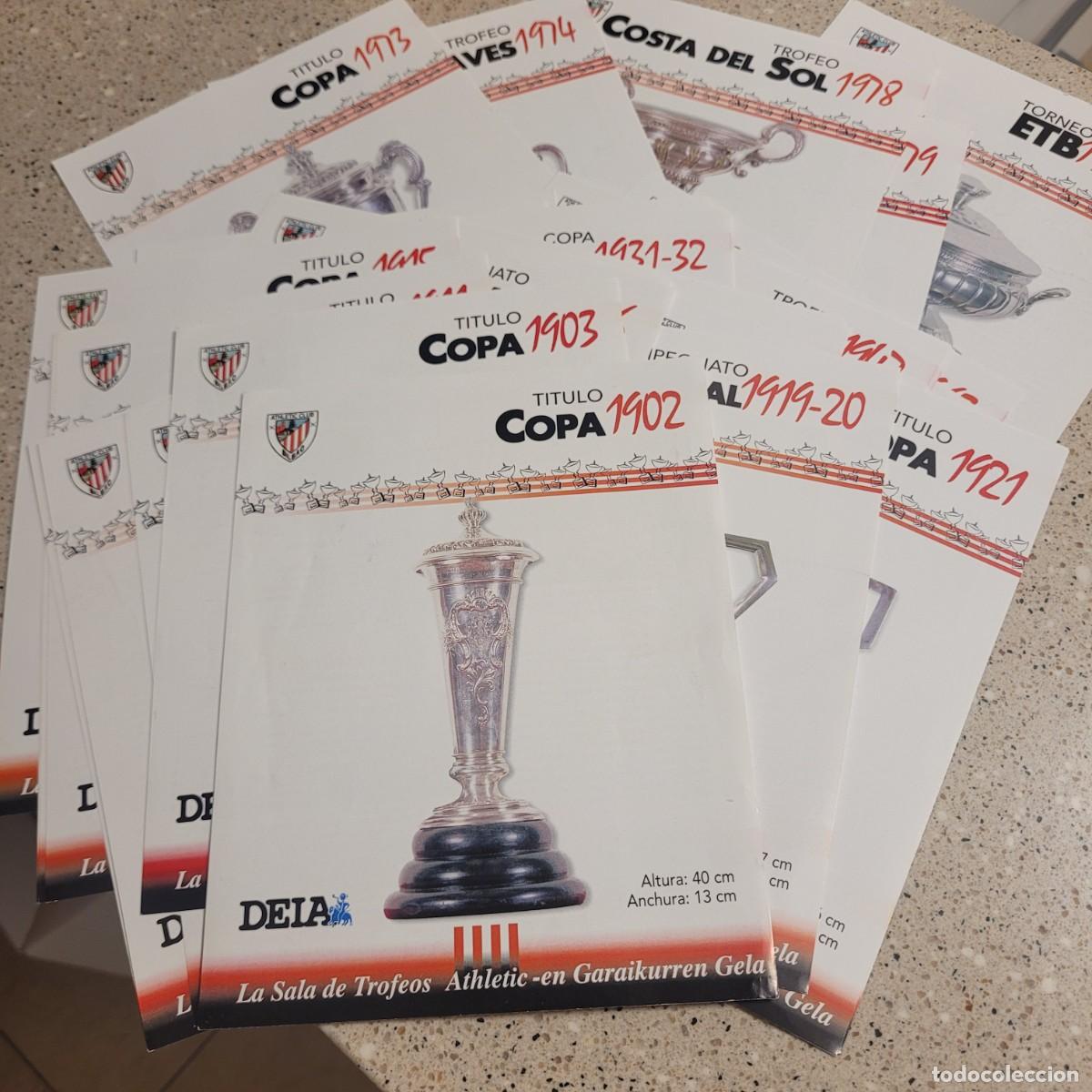 Coleccionismo deportivo: SALA DE TROFEOS DEL AT. BILBAO