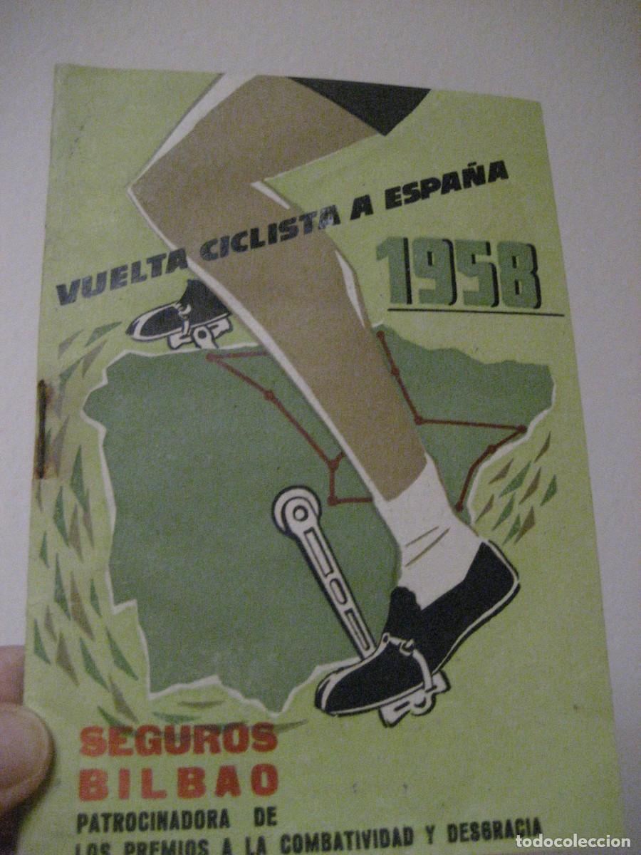 Coleccionismo deportivo: Programa Vuelta ciclista a Espa&ntilde;a 1958 , etapas , clasificaci&oacute;n