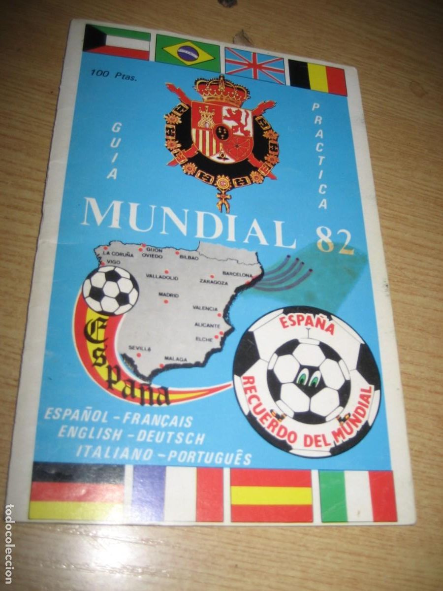 Coleccionismo deportivo: Guia practica del Mundial de futbol 1982 Espa&ntilde;a