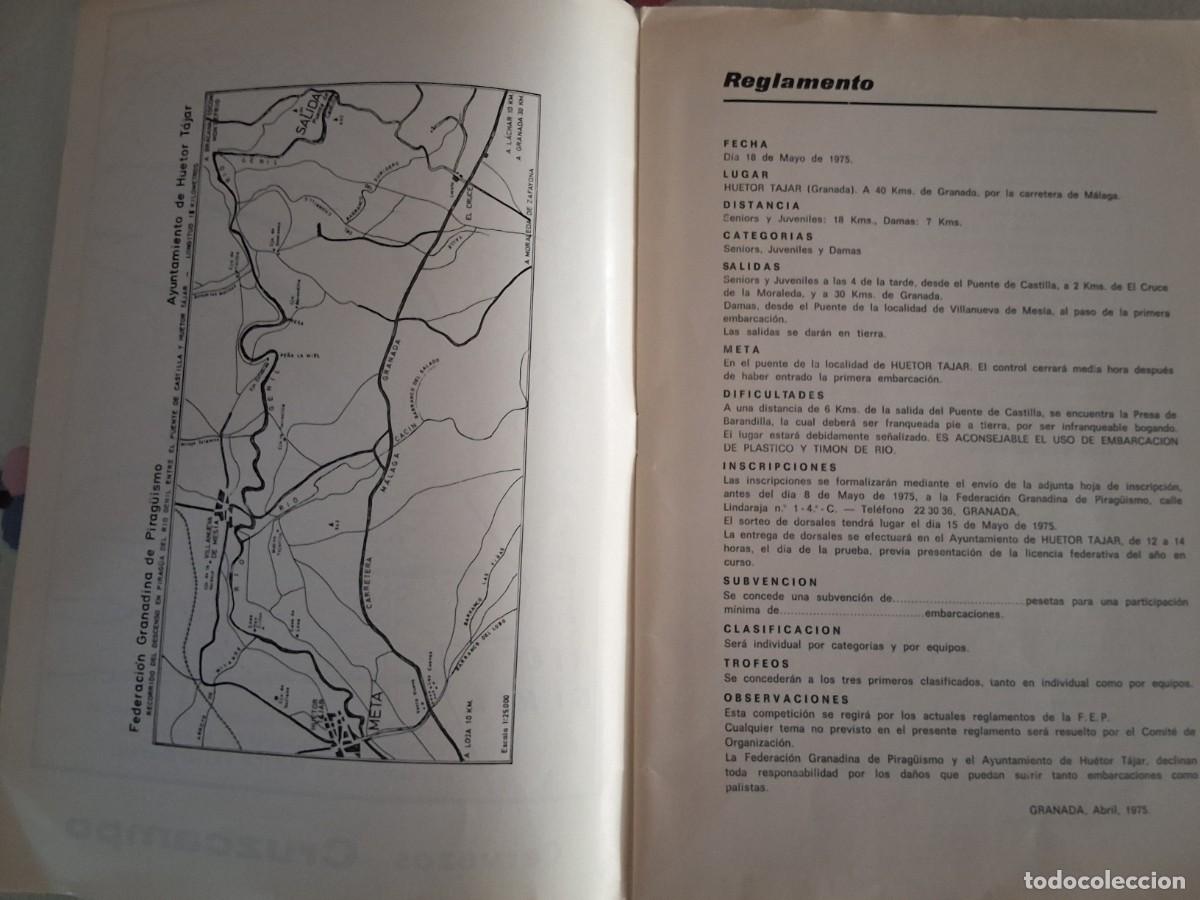 Coleccionismo deportivo: VI DESCENSO NACIONAL DEL RIO GENIL - Foto 6