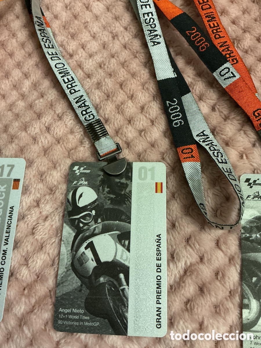 Coleccionismo deportivo: PASES DE PADDOCK MOTO GP - Foto 3