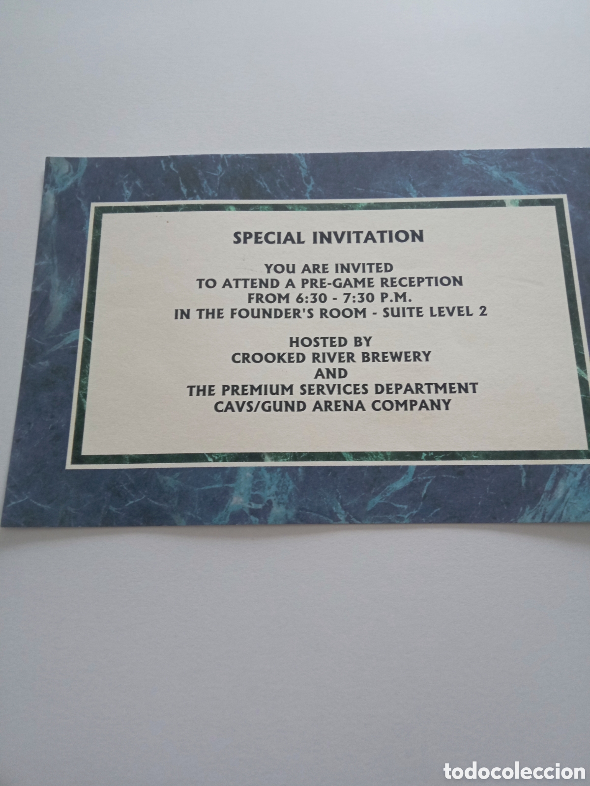 Coleccionismo deportivo: Entrada + Invitaci&oacute;n VIP NBA 1998 - Foto 4