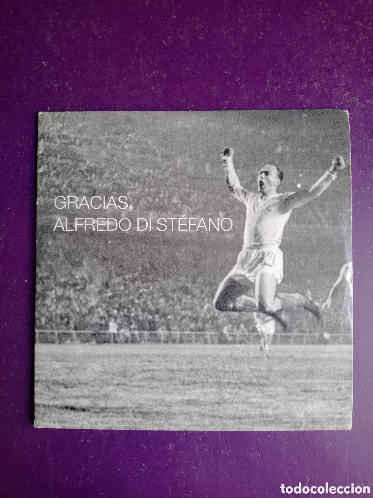 Coleccionismo deportivo: GRACIAS ALFREDO DI STEFANO - DVD REAL MADRID - CONMEMORATIVO FALLECIMIENTO, SIN USO