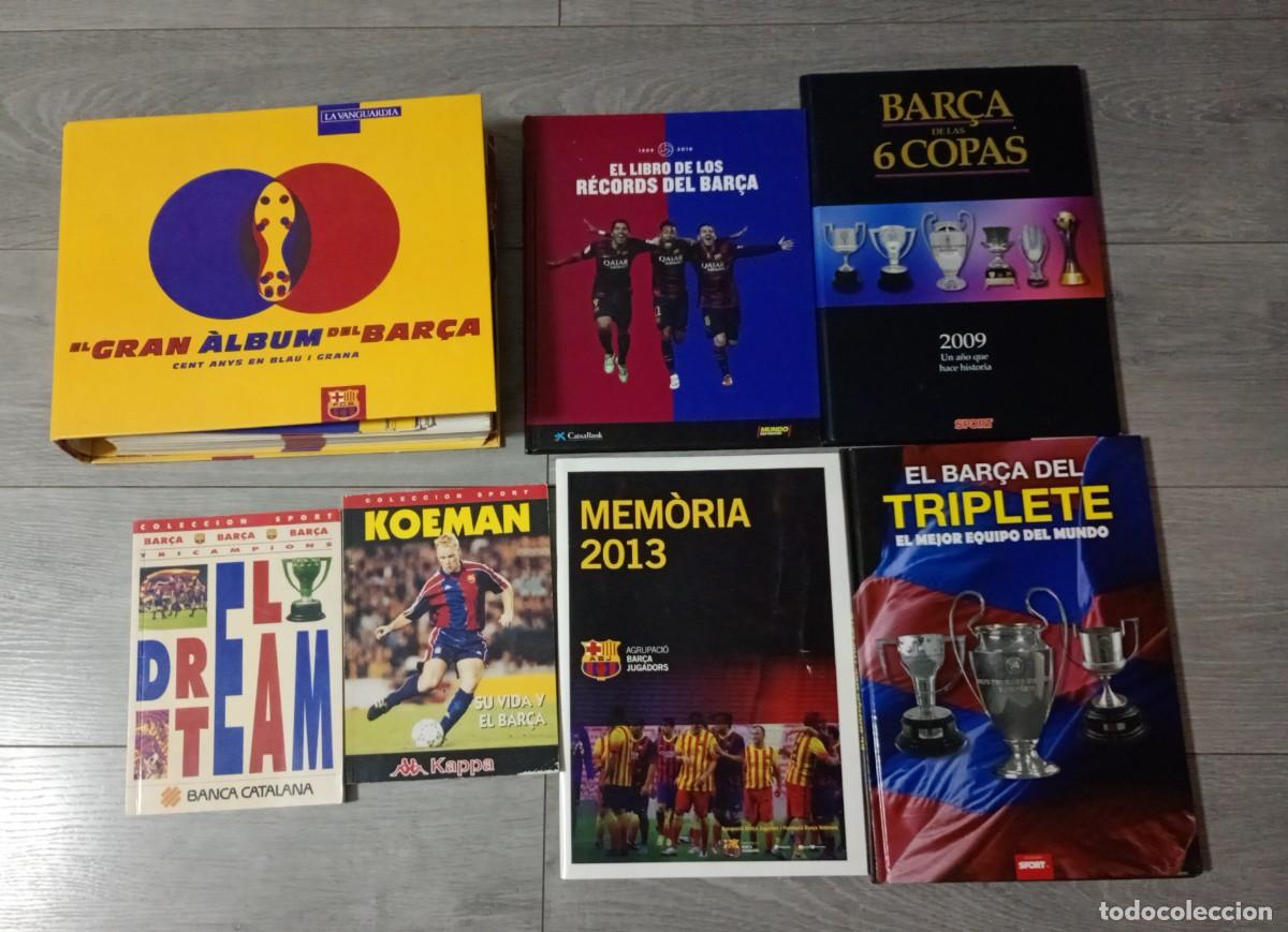 Coleccionismo deportivo: Colecci&oacute;n deportiva de libros e historia del futbol club Barcelona