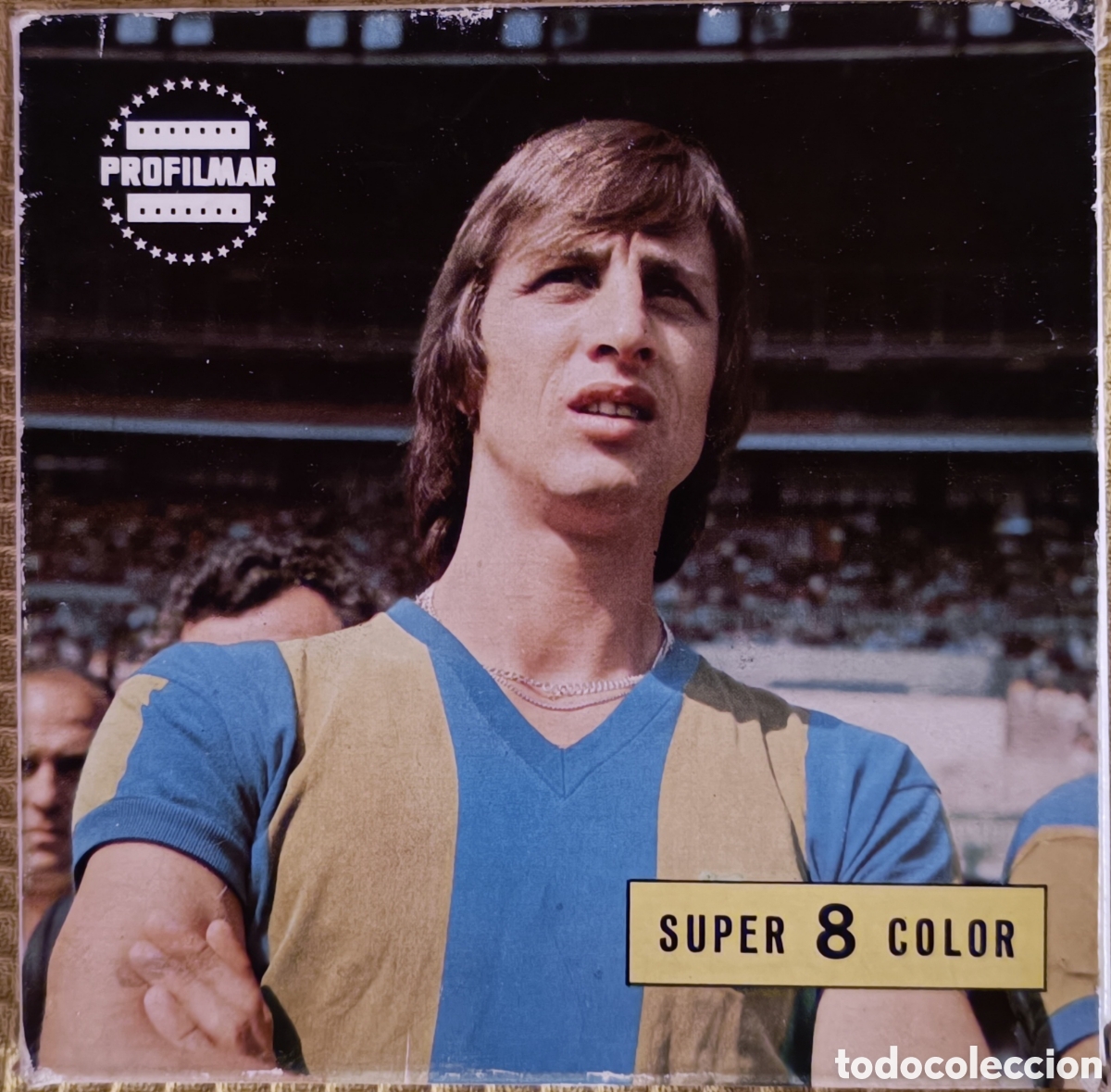 Coleccionismo deportivo: Pel&iacute;cula super 8 Cruyff n&uacute;mero 14 - Foto 1