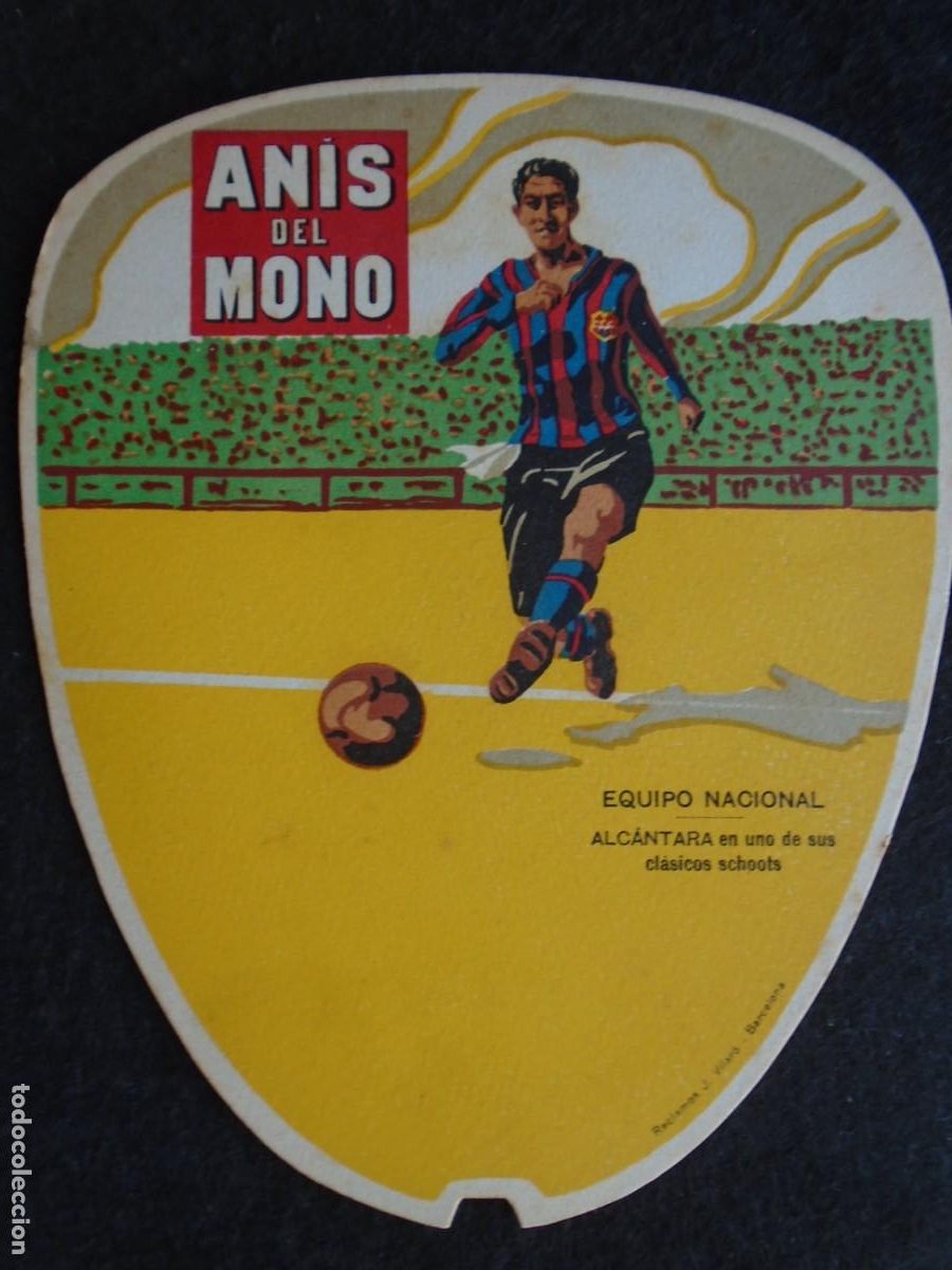 Coleccionismo deportivo: (F-261002)PAY PAY - ANIS DEL MONO - EQUIPO NACIONAL - PAULINO ALCANTARA (F.C.BARCELONA)