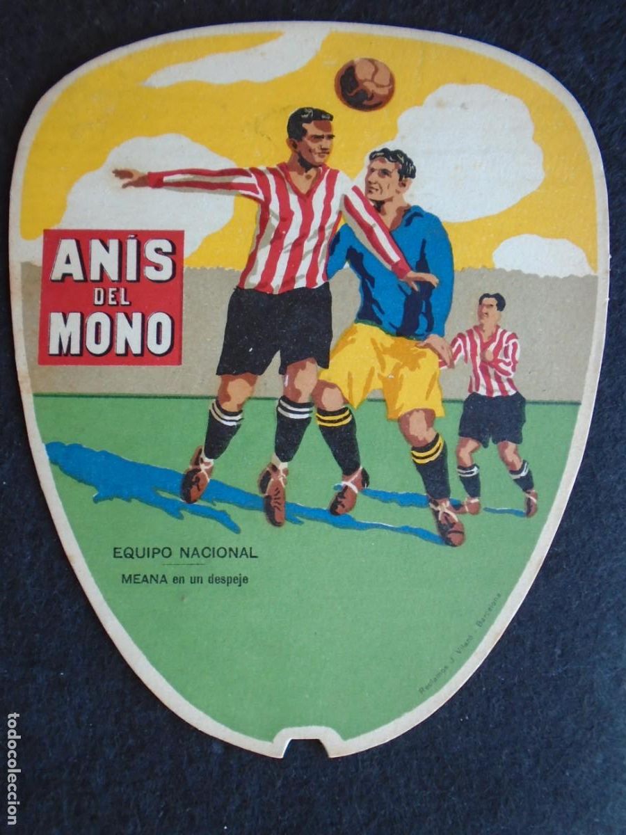 Coleccionismo deportivo: (F-261005)PAY PAY - ANIS DEL MONO - EQUIPO NACIONAL - MEANA (SPORTING DE GIJON)
