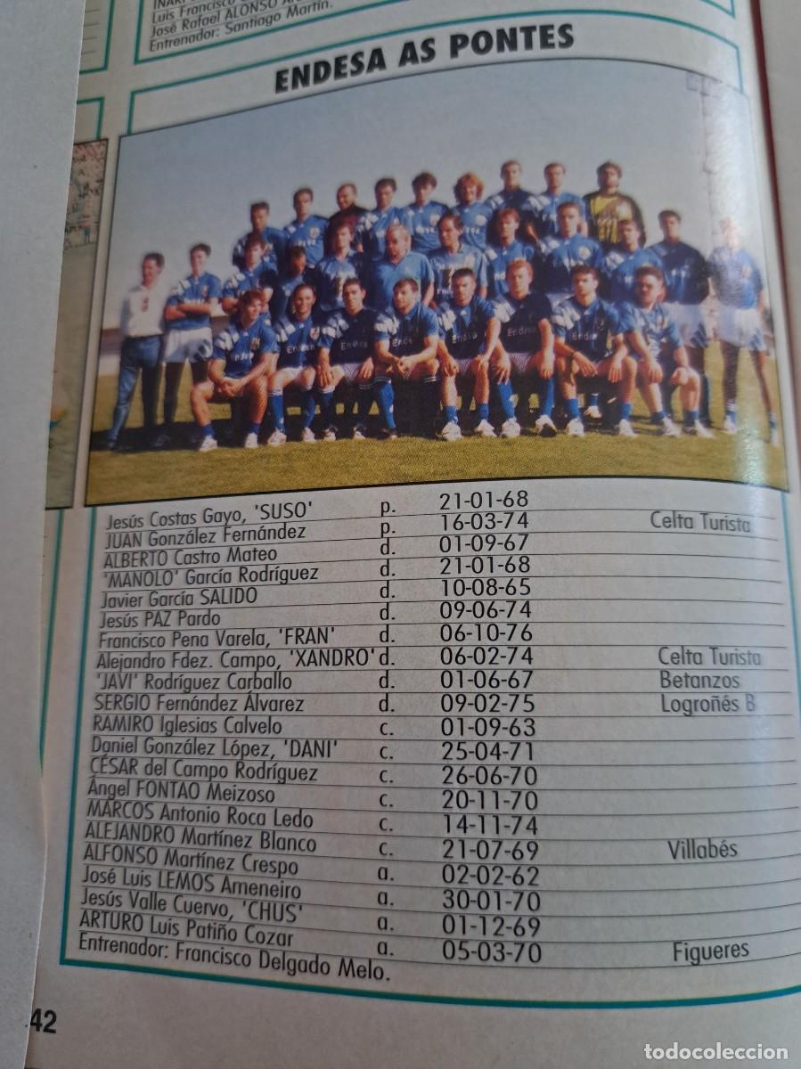 Coleccionismo deportivo: Foto plantilla y jugadores Don Bal&oacute;n 1995-96. Endesa as Pontes