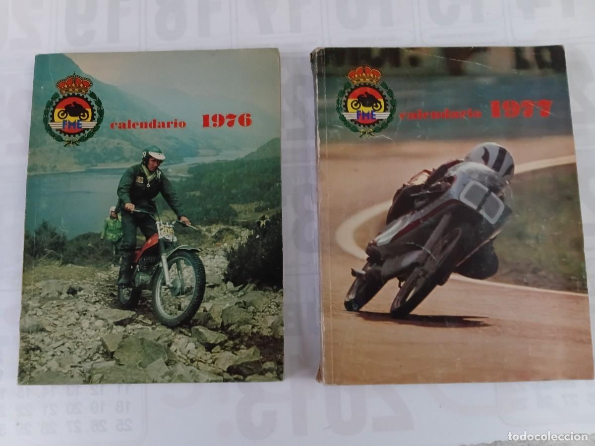 Coleccionismo deportivo: Lote 2 ANUARIO . REAL FEDERACION MOTOCICLISTA ESPA&Ntilde;OLA .