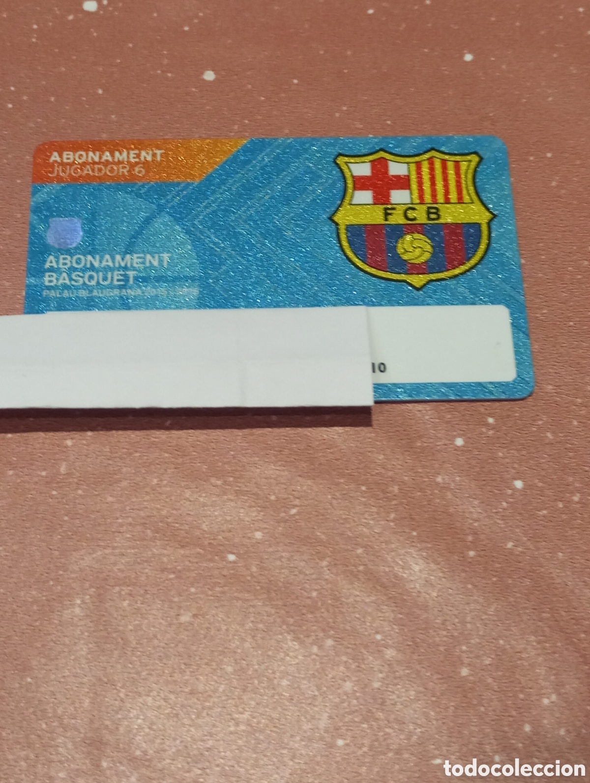 Coleccionismo deportivo: CARNET ABONO FC BARCELONA BALONCESTO B&Aacute;SQUET 2015 2016 PALAU BLAUGRANA