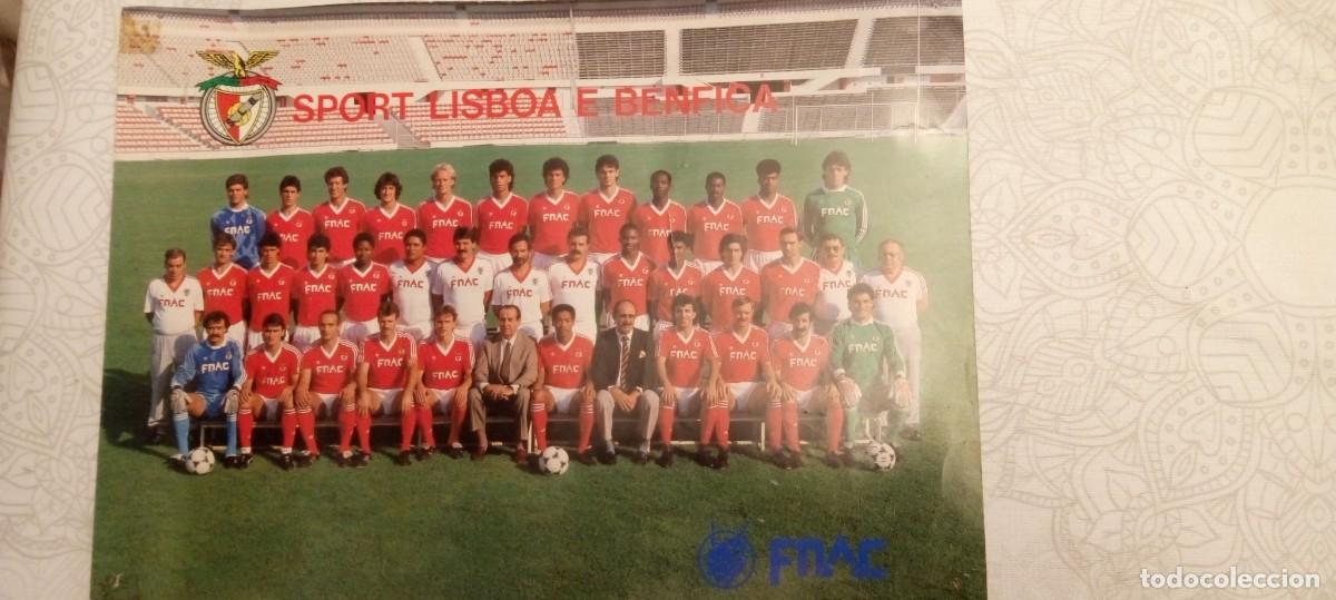 Coleccionismo deportivo: Mini Postrer S. Lisboa Benfica