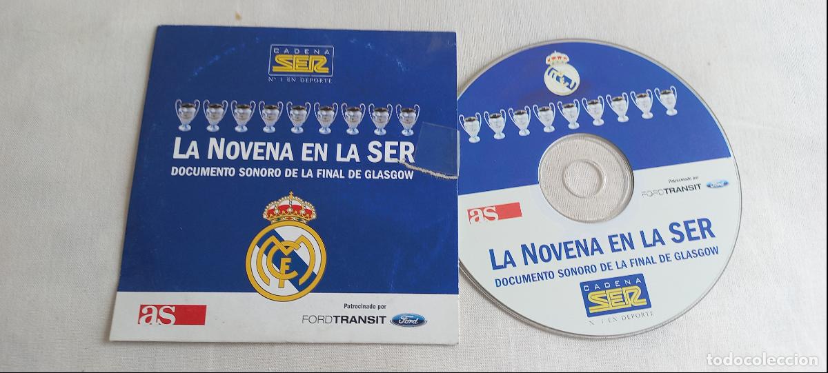 Coleccionismo deportivo: La Novena en la ser. Documento sonoro de la final de Glasgow. Futbol. Real Madrid