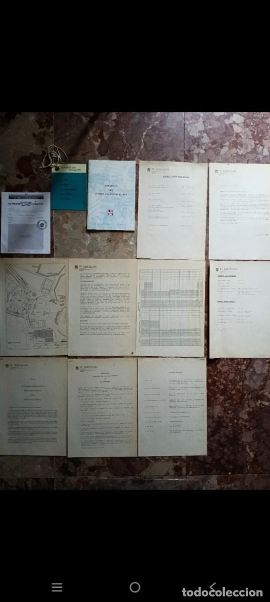 Coleccionismo deportivo: Archivo Hist&oacute;rico FC Barcelona (1992-1997): Estatuts y Dossier Oficial Completo Eleccions 1997 (17 p