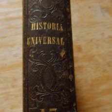 Enciclopedias antiguas: HISTORIA UNIVERSAL POR CESAR CANTU, MADRID 1847, EDICIONES MELLADO, TOMO 17