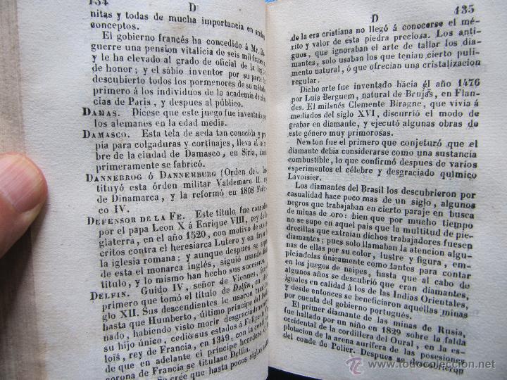 Enciclopedias antiguas: MANUAL ENCICLOPÉDICO O REPERTORIO UNIVERSAL. POR D. JOSÉ VANDERLEPE. BOIX EDITOR, MADRID, 1842. - Foto 5 - 50997479