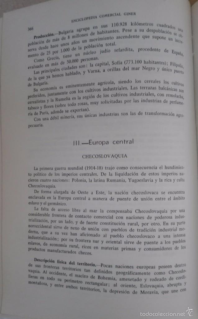 Enciclopedias antiguas: ENCICLOPEDIA COMERCIAL GINER - Foto 2