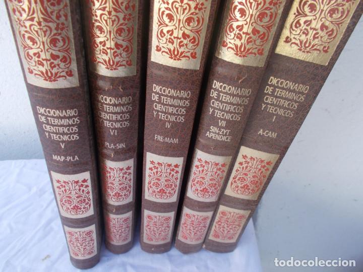 Enciclopedias antiguas: 5 tomos diccionario - Foto 2