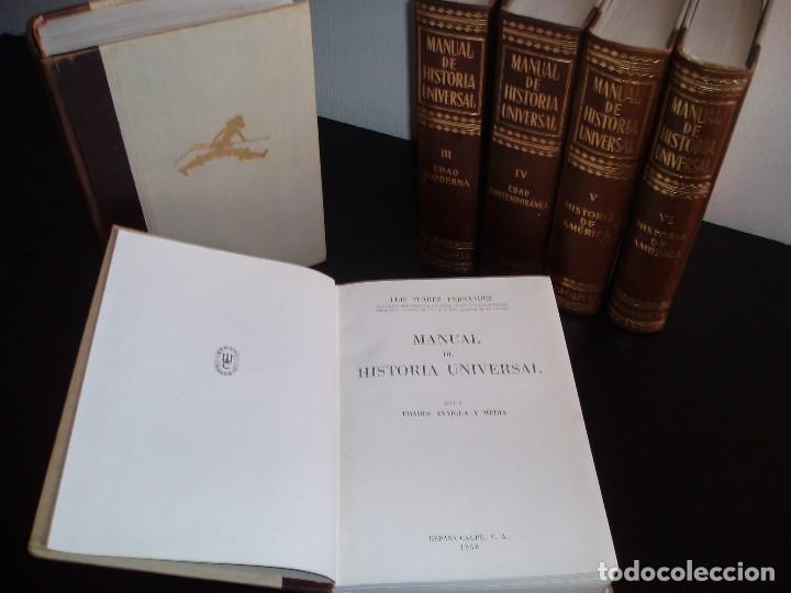 Enciclopedias antiguas: MANUAL DE LA HISTORIA UNIVERSAL - Foto 1
