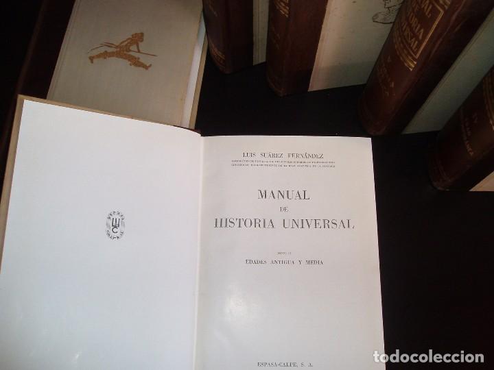 Enciclopedias antiguas: MANUAL DE LA HISTORIA UNIVERSAL - Foto 2