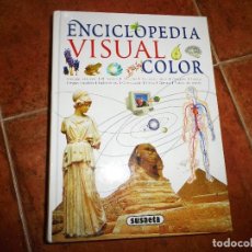 Enciclopedias antiguas: ENCICLOPEDIA VISUAL COLOR SUSAETA EDICION 2002 ESPAÑA