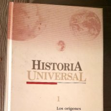 Enciclopedias antiguas: HISTORIA UNIVERSAL 1 LOS ORÍGENES. SALVAT / EL PAÍS. Lote 132687590