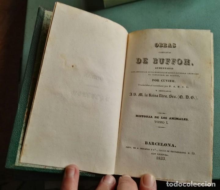 Enciclopedias antiguas: Obras completas de Buff&oacute;n. 1832. - Foto 8